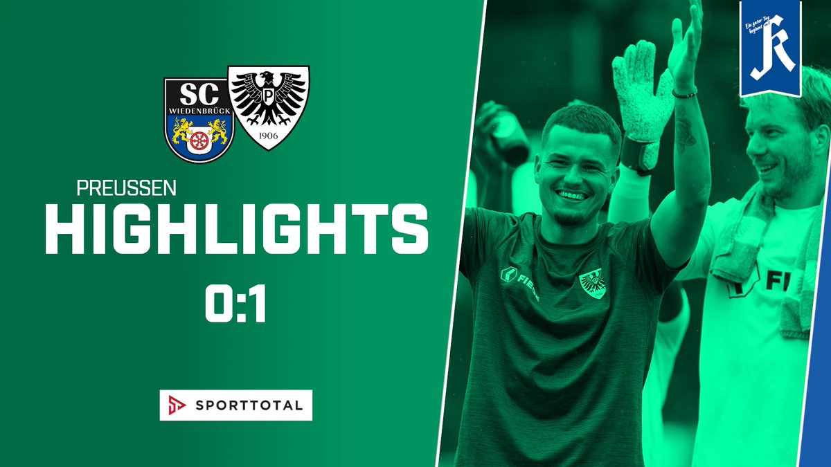 Preussen06's tweet photo. 🎥 Die #Highlights vom hart umkämpften Auswärtssieg seht ihr jetzt in der Zusammenfassung ⚫️⚪️💚 #scp06 #SCWSCP
___
https://t.co/T88CLs6VmN https://t.co/AZxmmWYVBT