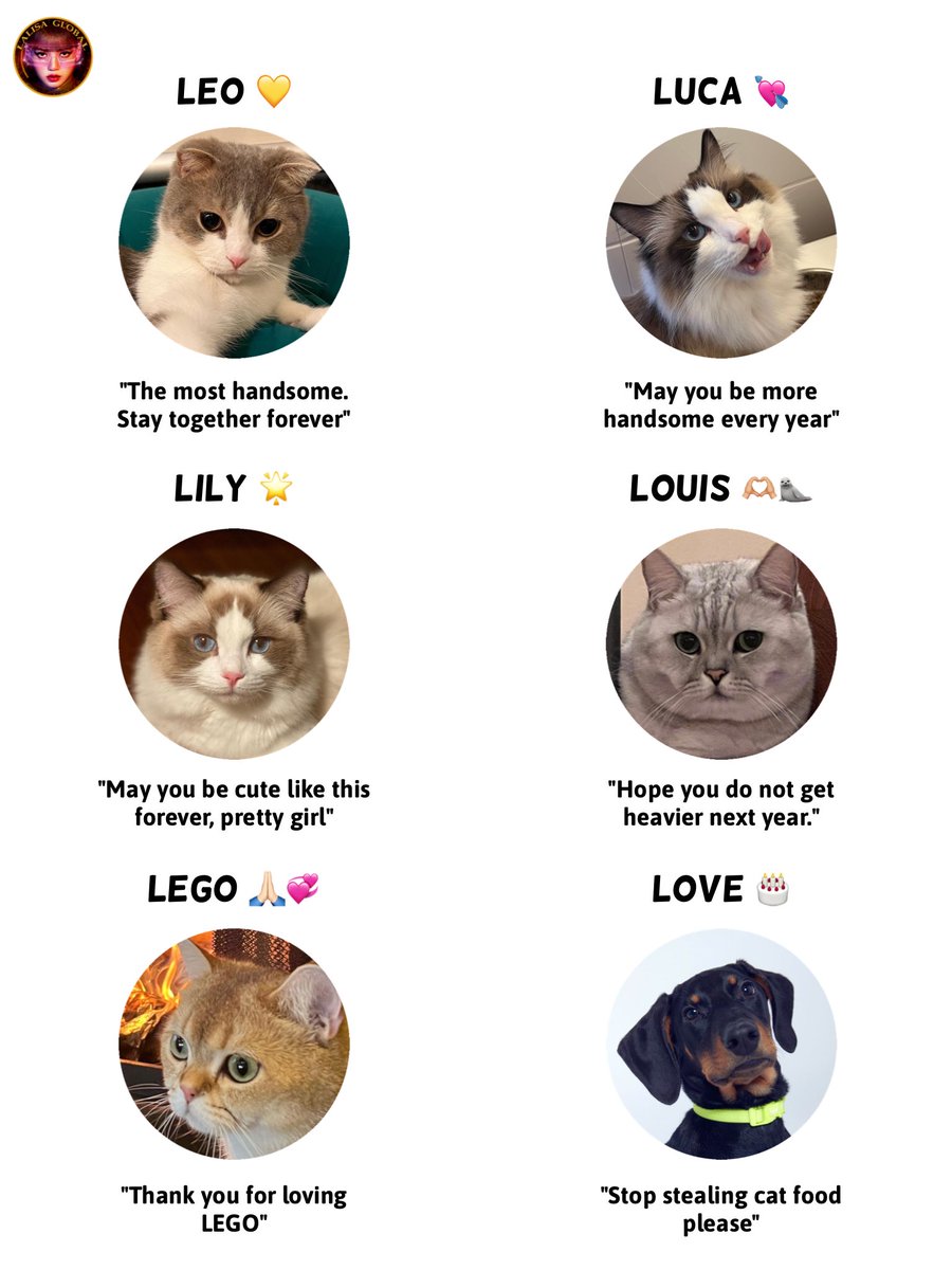 LISA's emoji and birthday messages for LFamily 😭

#CutieLouisDay
HAPPY BDAY LOUIS 
#LISA #LALISA #MONEY