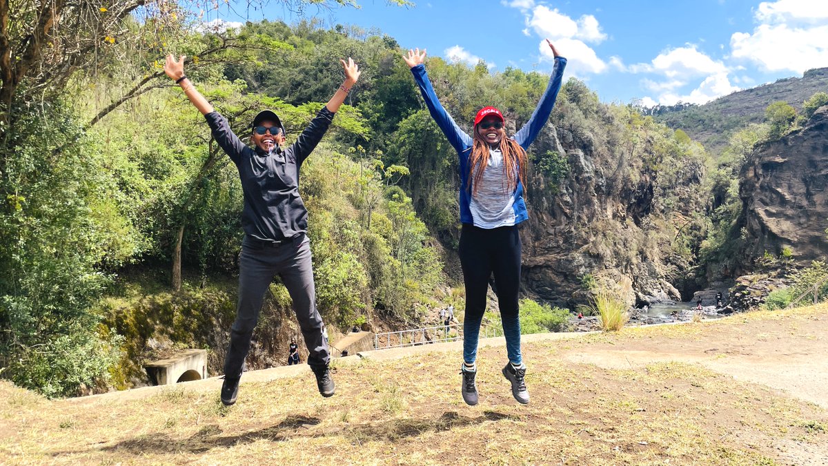 WWF_Kenya's tweet photo. This is what we mean when we say #PandaTrek will let your inner child out. For the brave hikers on a mission to reverse nature loss, the 1st trek was about how much they can do for nature. #MondayMotivation to add #PandaTrek on your  #bucketlist. Donate 👉🏿 https://t.co/qesvSqKkLJ https://t.co/0sWmFxGr06