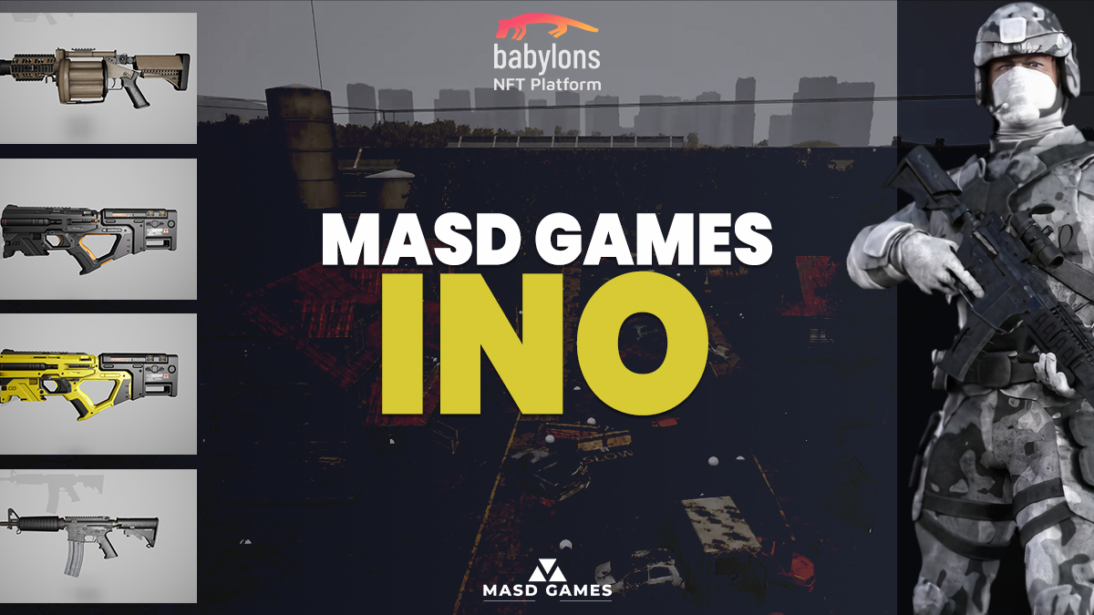📢 Happy to Announce Babylons #INO in Strategic Partnership with <a href="/Masd_Games/">MASD Games</a>  
 
⏰ INO Starts on August 4 at 12.00 PM UTC

🗒 Read Details Here:
blog.babylons.io/masd-ino-on-au…

Stay Tuned! $BABI 🚀