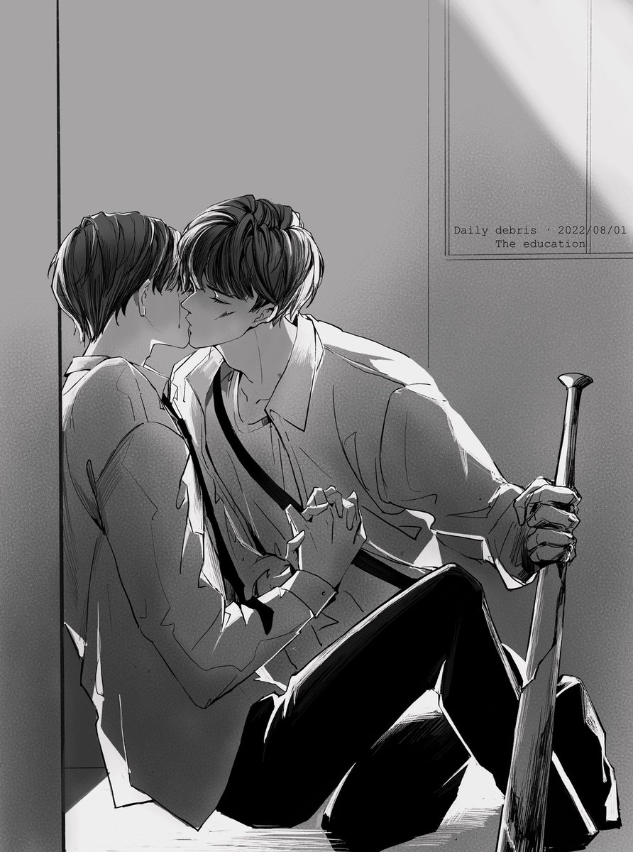 ChenSemi's tweet photo. give u a kiss https://t.co/vn7adM417y