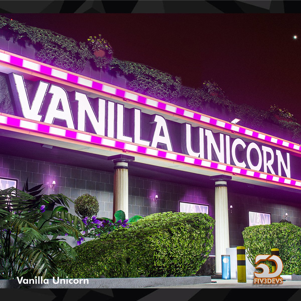 Fiv3Devs's tweet photo. Fiv3Devs presents a new stylish look for
the good old Vanilla Unicorn club exterior side! 💃
#5devs #fiv3devs #fivem #roleplay #gtarp #rp #lspdfr #gtaroleplay #gtaphotography #rockstargames #gtavroleplay #gtavrp #lossantos #gamer #fivemroleplay #cops #k #shotsfired #gtavonline https://t.co/rrVQktxltI