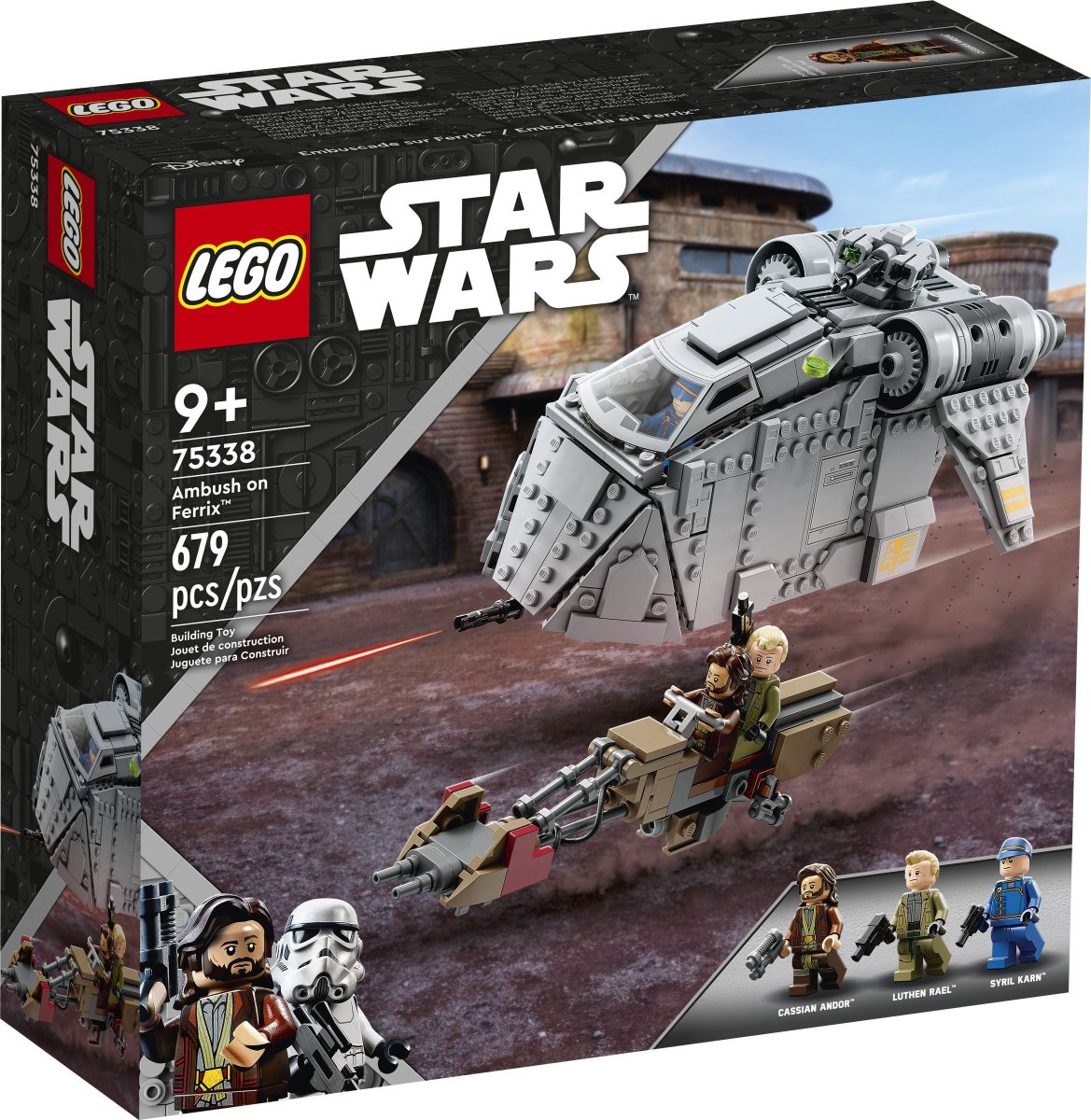 LEGOStarWarsFR's tweet photo. Sans oublier le nouveau set dédié à la nouvelle série 
@DisneyPlusFR
.
Andor disponible sur toutes les plateformes le 21/09. 

#LEGO #LEGOStarWars #StarWars #Andor https://t.co/0uD2Yah4Kf