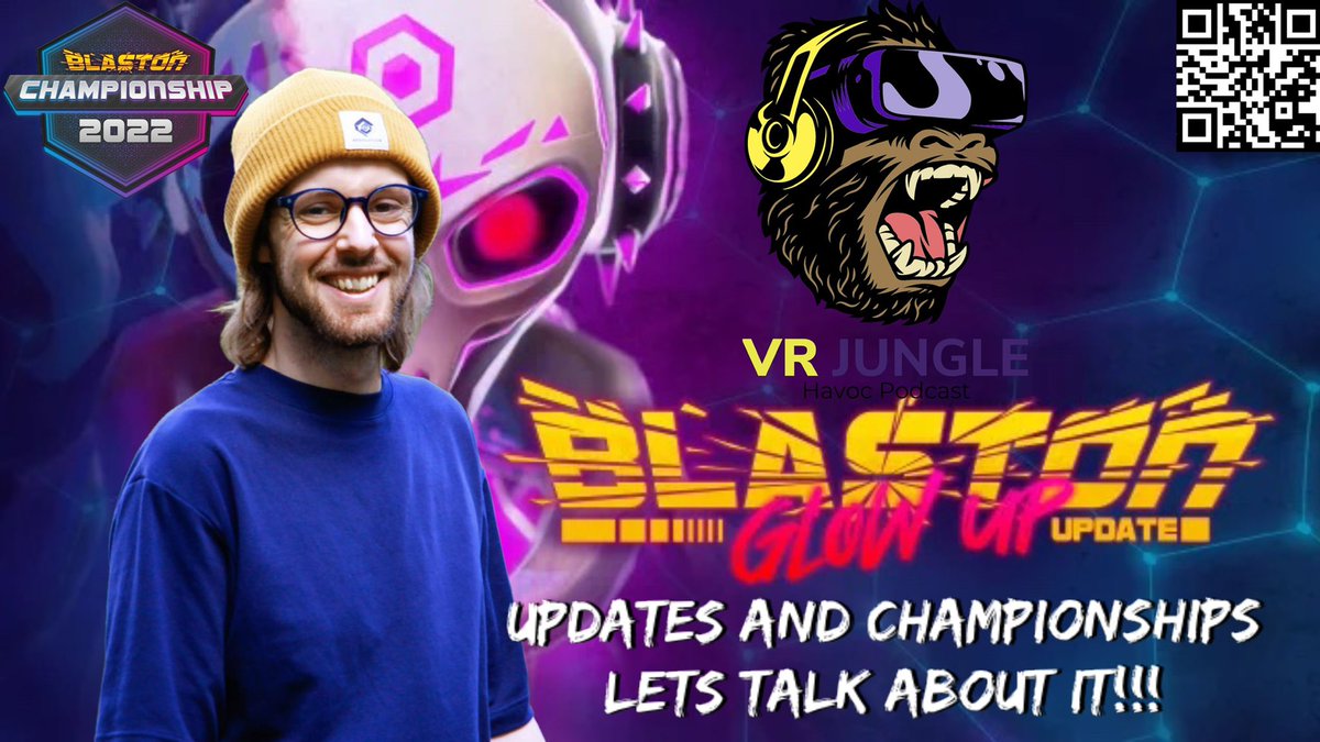 esports_Havoc_'s tweet photo. What a great podcast with @defur_ yesterday. Our main topic was about @BlastonGame esports and the glow up update. If you enjoy the game, or want to know more about it. Check the link below. #vr #esports @Blaston_VRML
Link - https://t.co/WtekSdHRcM https://t.co/iMEYuT4yJn