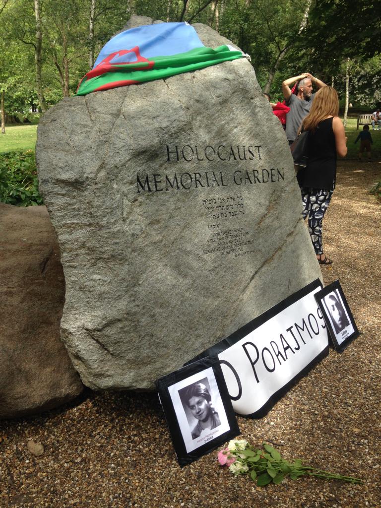On the night of 2nd August 1944, the remaining 3000 Roma at "The Gypsy Camp" at Auschwitz, were murdered. We remember them on Roma Genocide Remembrance Day. Join the commemoration tomorrow 2nd of August at 11 AM, at the Holocaust Memorial, in London, Hyde Park.