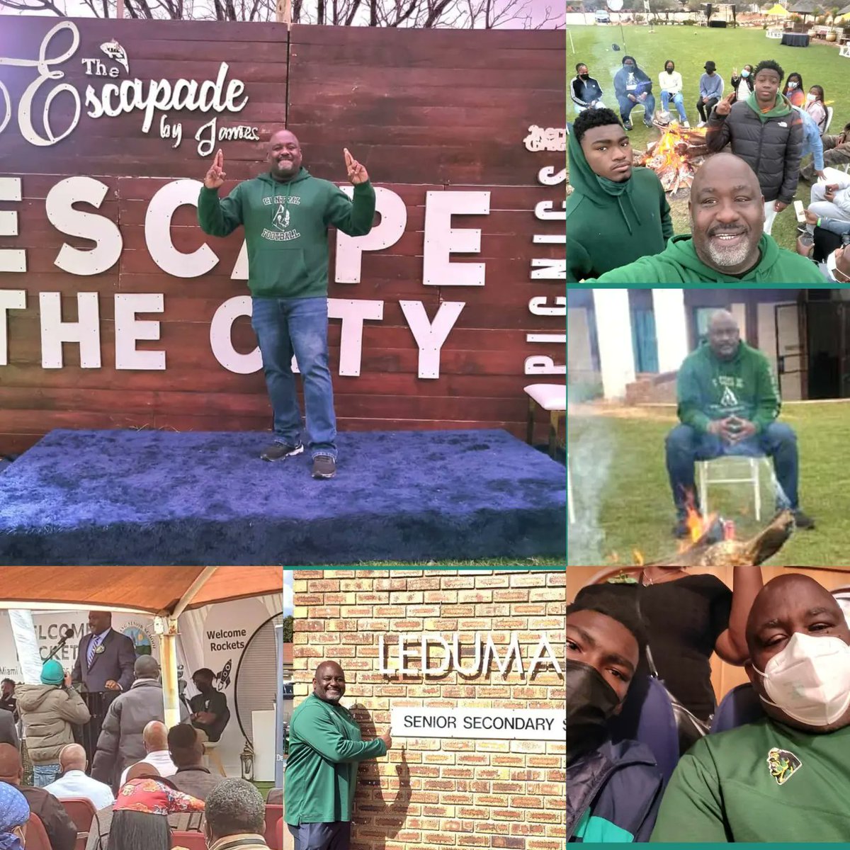 RaymondSandsJr's tweet photo. The pictures speak volumes...the continent of Africa was a blessing. #blessed #bucketlist #Sandsfamily #SouthAfrixa #Botswana #BISCEP @DrDBMindingall @MDCPSCentral https://t.co/oWEg2aeL8O