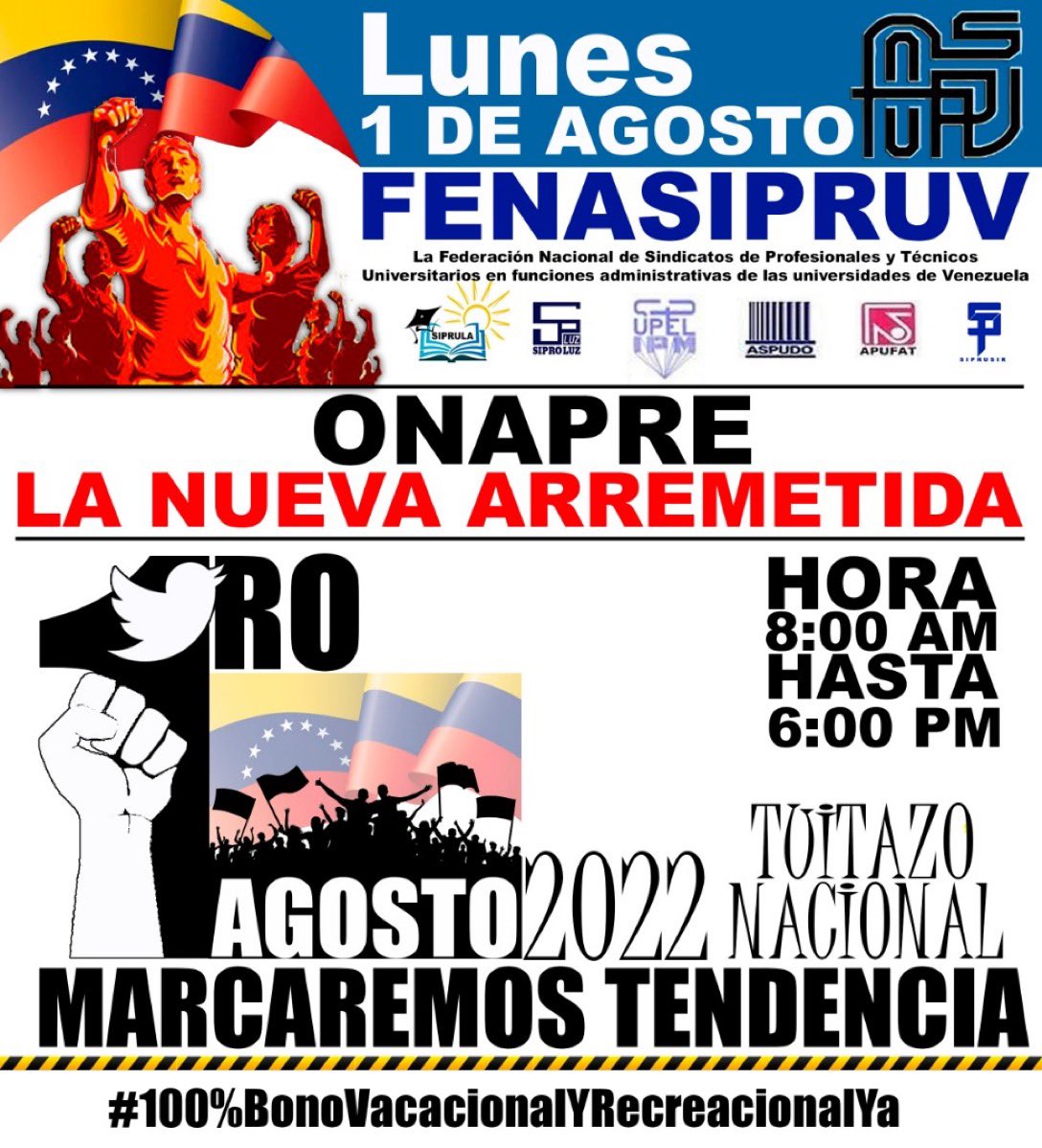 Hoy en Venezuela y contra la Onapre