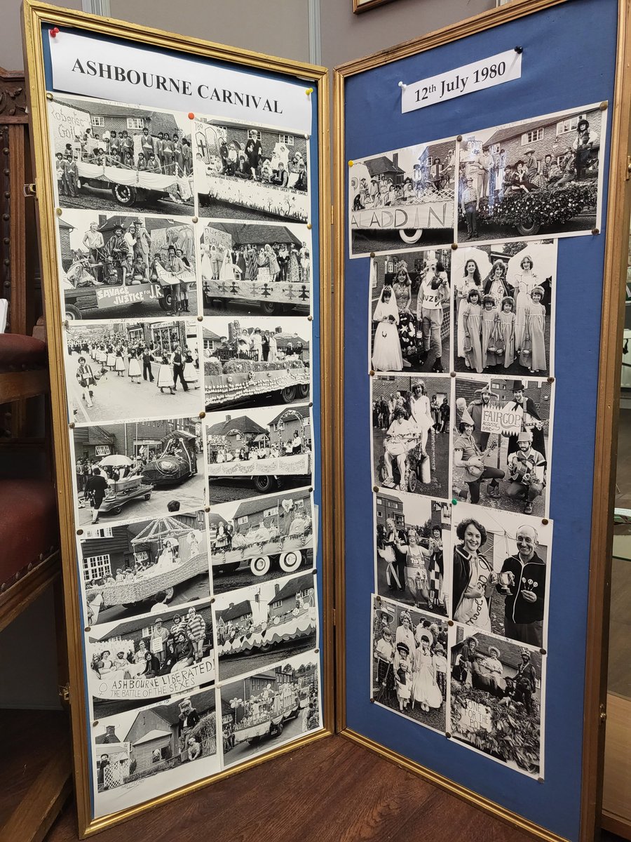 Pop in and re-live the Ashbourne Carnival from 1980 on our focus boards!