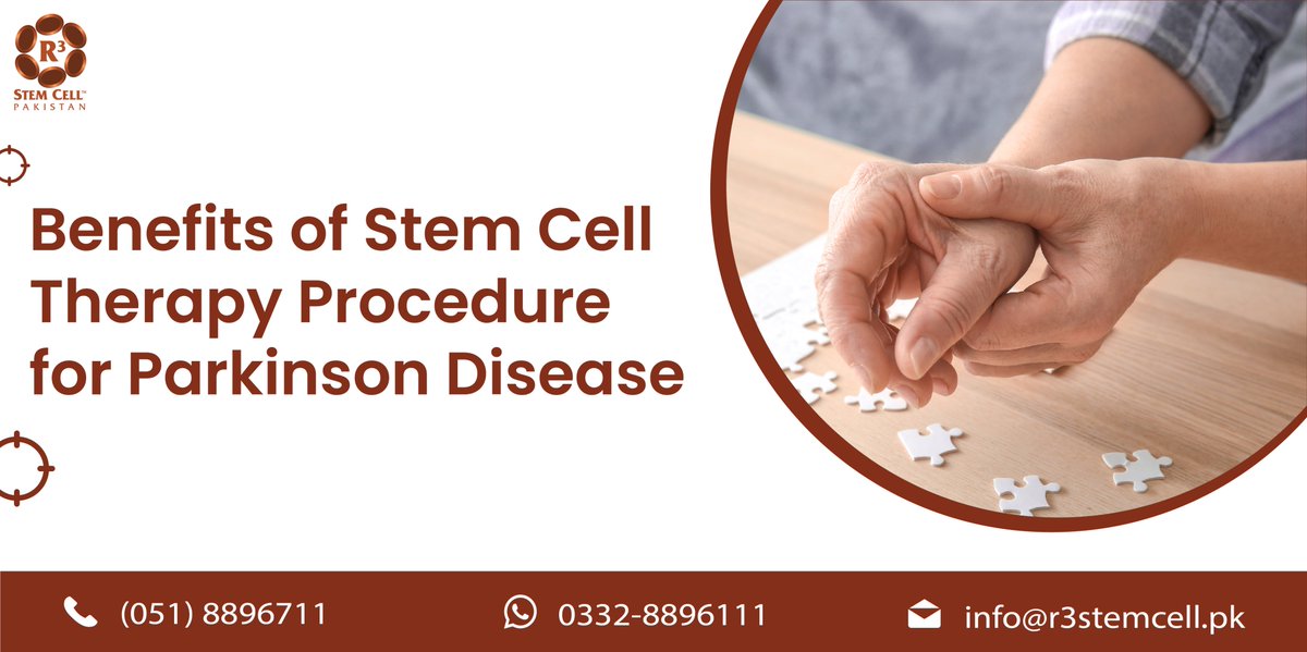 R3StemCellPK's tweet photo. Stem cells may have the potential to repair some of the CNS damage brought on by this disease through anti-inflammation.

Email: info@r3stemcell.pk

#parkinsons #parkinsonsdisease #parkinsonsexercise #StemCellTherapy #rehabilitation #dementia #R3StemCellPakistan #braininjury https://t.co/LNf9iJXy35