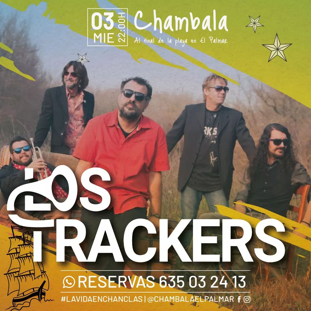BOOOMMM!
Queridxs amigxs, este miércoles estaremos en #Chambala #Elpalmar
¿Quién se viene?
#lostrackers #cádiz #conciertos #verano2022 #música