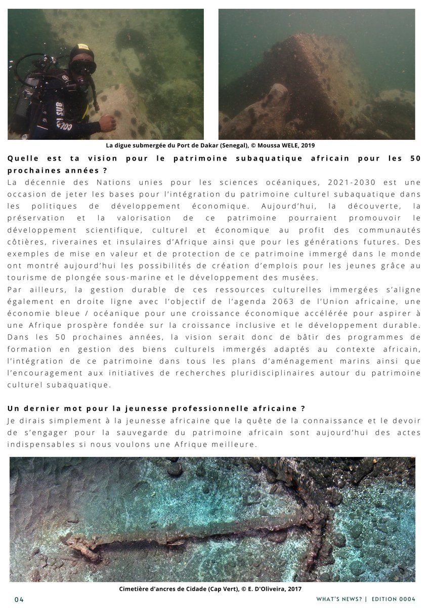 IcomosEpwgAfr's tweet photo. 1/3 Notre #newsletter du mois d'août 2022 est à lire ici :  (Partie 1)👇🏾
 #patrimoineafricain #Convention1972 #Convention2003 #Convention2001 #GTPE #ICOMOS #UNESCO https://t.co/daHVvFG0Xy