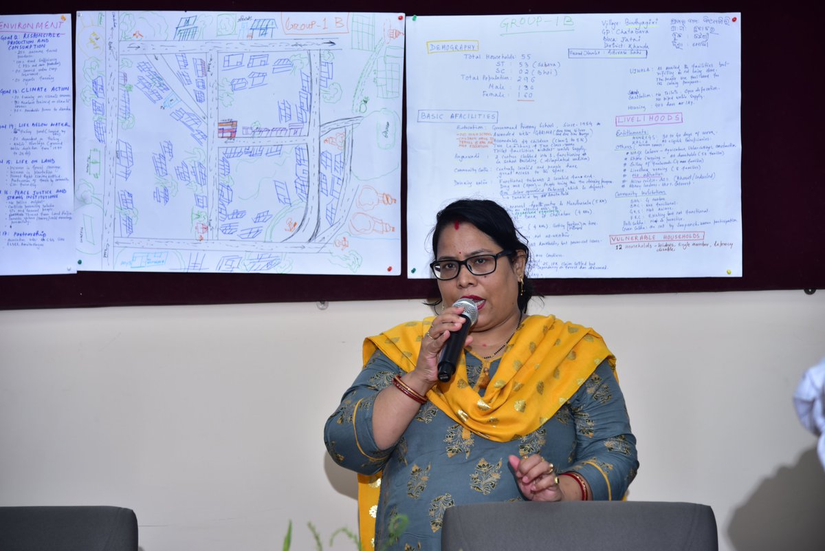 SDGOdisha's tweet photo. The last day of our training saw the participants reflecting on their learning from the field visit. They learnt how and what it takes to be a master trainer, taking #onestepatatime in our commitment towards #SDG4ODISHA
#Agenda2030
#LocalizingSDG
@PCDept_Odisha
@PRDeptOdisha https://t.co/53q2hgIsRd