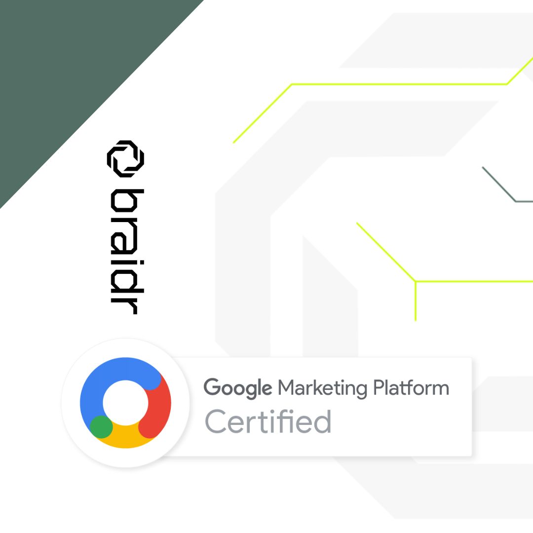 Braidr_ai's tweet photo. It's official. We're a certified @Google Marketing Platform Partner.🏅

Being certified for #Analytics means that Google considers us a trusted business partner in providing the expertise you need to succeed.

A massive well done to all of our team for their proven #excellence👏 https://t.co/O2dPTt49qk