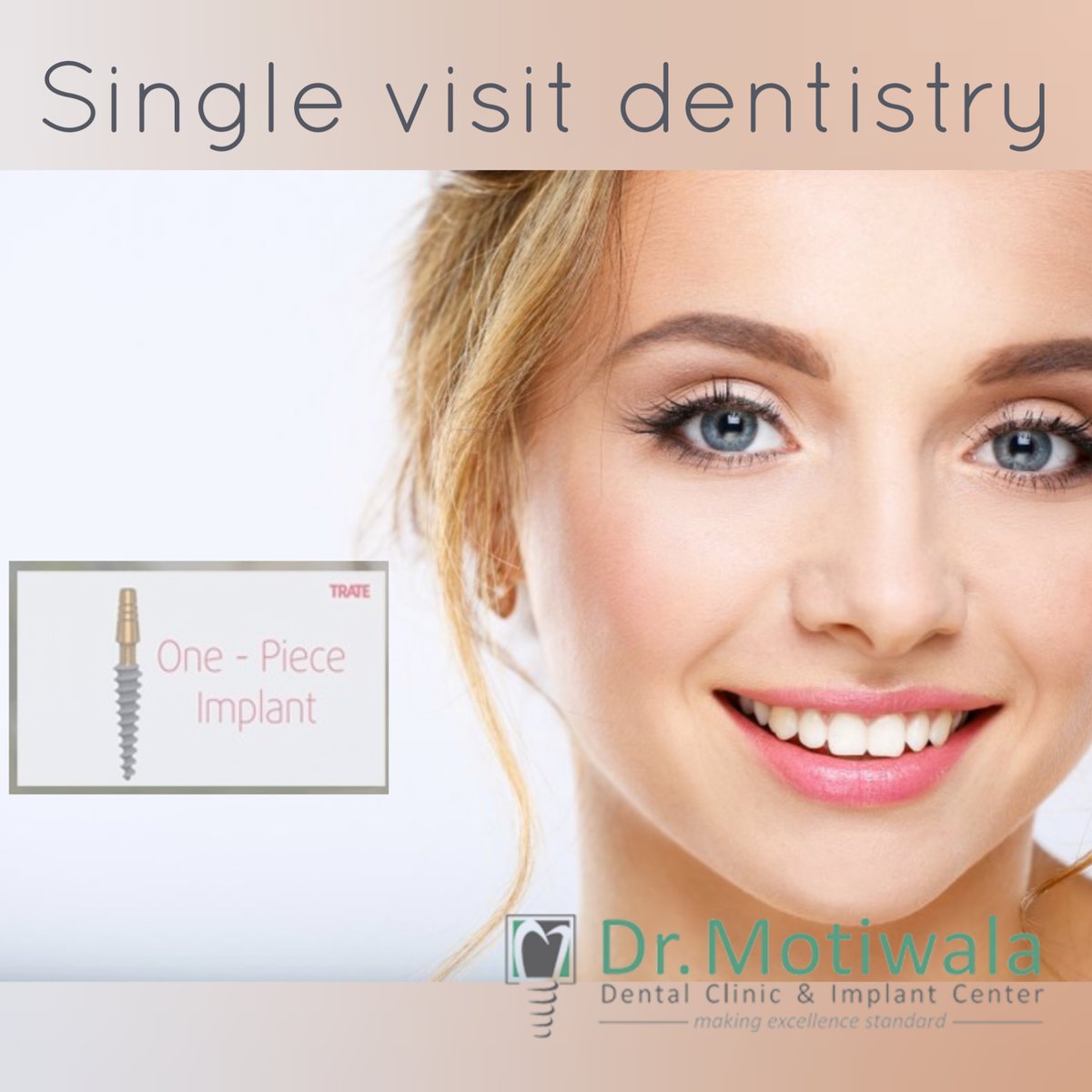 drmotiwaladcic's tweet image. Single visit dentistry
#BasalImplants with single piece design and smooth surface are the strongest and safest #dentalimplants.
A single trip of 3 days is enough for the replacement of teeth, as they are designed for #immediateloading.
drmotiwala.com/single-piece-i… 
#India #Hyderabad