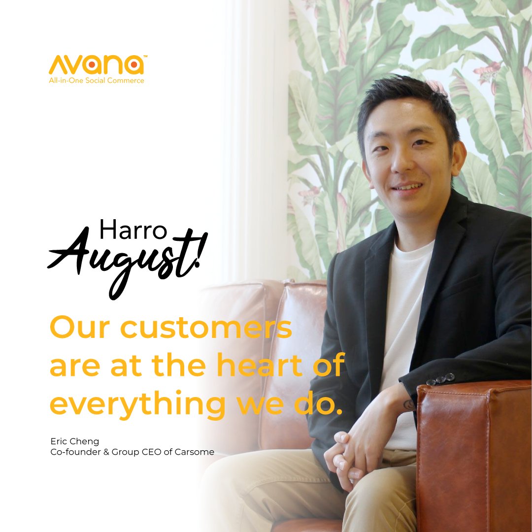 Happy Monday and a new month ahead 😺 

Dropping in a little reminder that your customers make your business better!

#AVANA #AVANAasia #SocialCommerce #Ecommerce #OnlineBusiness #WebstoreBuilder #OrderManagement #BusinessTips