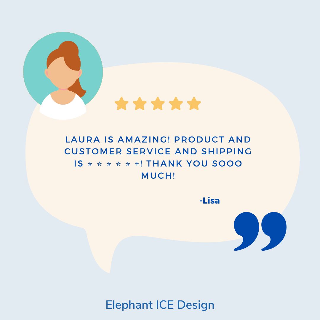 elephant_ice's tweet photo. Awe shucks, thank you for the kind words and all of the stars. We really do try to do our best in making our customers happy.
#customerservice #goodreview #5starreview #etsyshop #banner https://t.co/FPd6JNEUqE