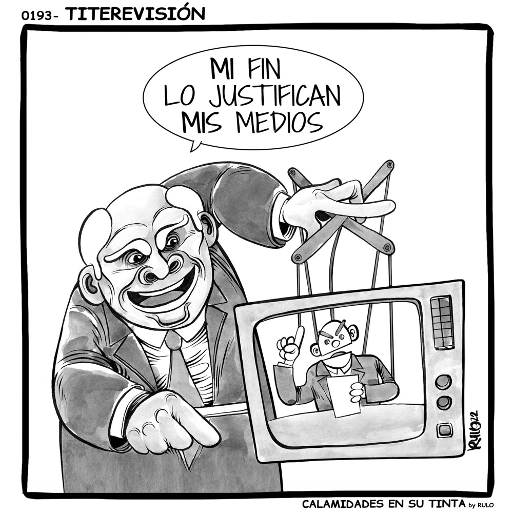 CalamidadTinta's tweet photo. Titerevisión, tu televisión amiga.

#medios #titere #humorgrafico https://t.co/h8CYiSyB6l
