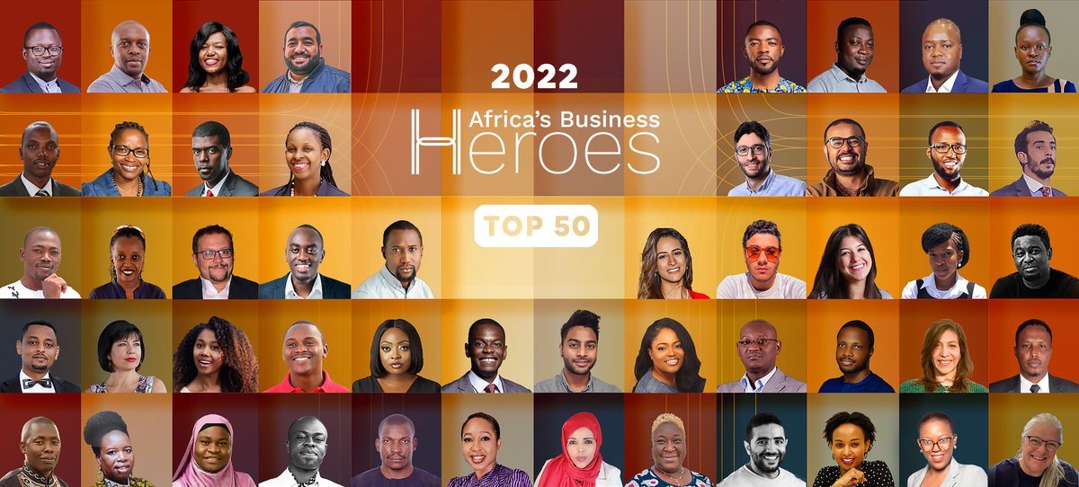 africa_heroes's tweet photo. After a rigorous screening and evaluation process, the long wait for the unveiling of our 2022 Africa's Business Heroes Top 50 Finalists from the 21,000 submissions received from all 54 African countries is finally over. Our Top 50 Heroes represent 18 countries, 14 sectors,... https://t.co/3LnrgMYLiK