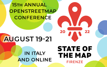 Esriitalia's tweet photo. 📅State of the Map a Firenze | 19-21 agosto 2022
Esri è Sponsor del raduno internazionale della #comunità di #OpenStreetMap https://t.co/a1ZpAGfke1
#Esri #GIS #ArcGIS #cartografia #mappe #dati #idee #StateofMap
@sotm https://t.co/1N8dyVcWgE
