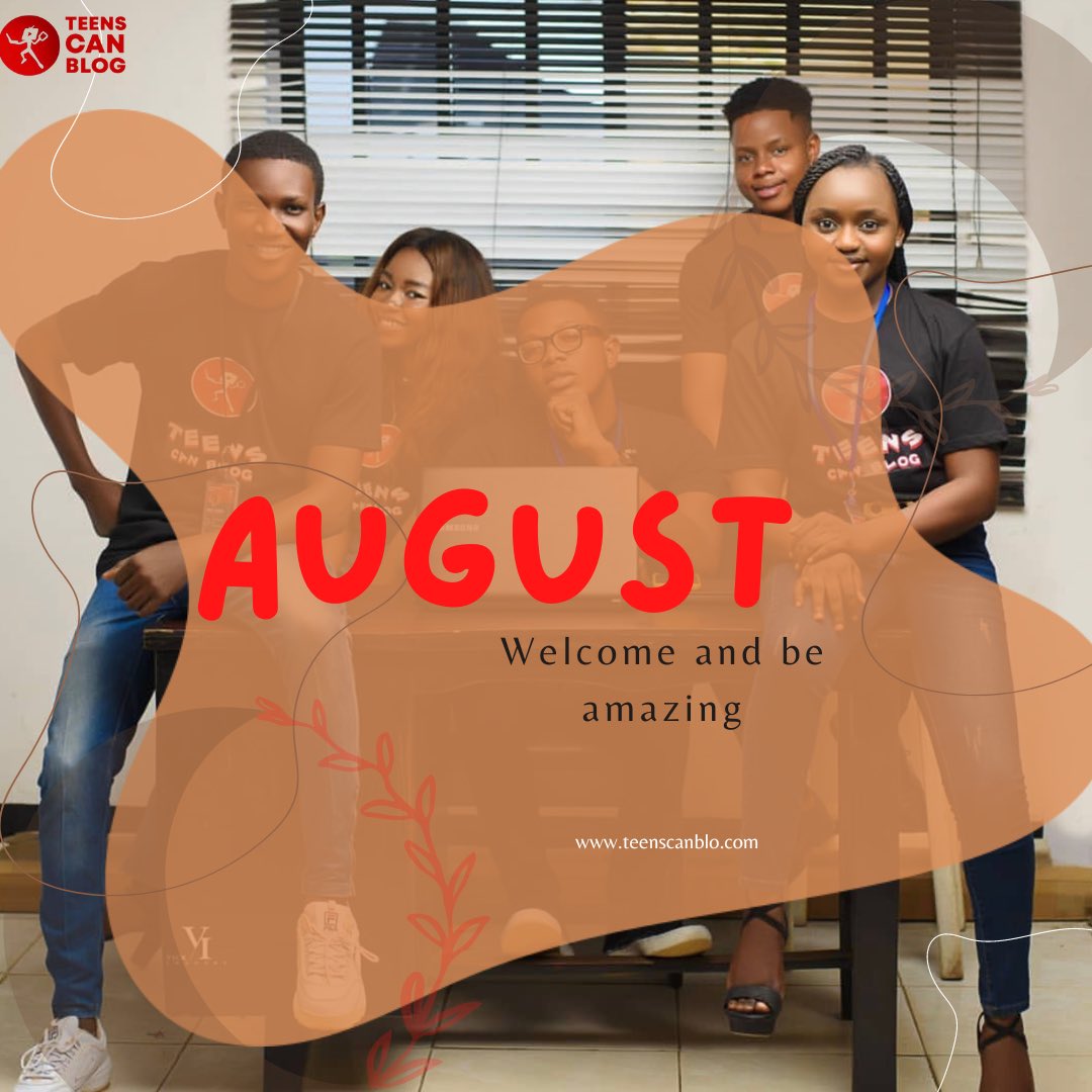 teenscanblog's tweet photo. We've declared August to be amazing and it must've taken note. Let's be amazing ourselves and we'll make the best out of it.

#HappyNewMonth https://t.co/CG53LGaA0N