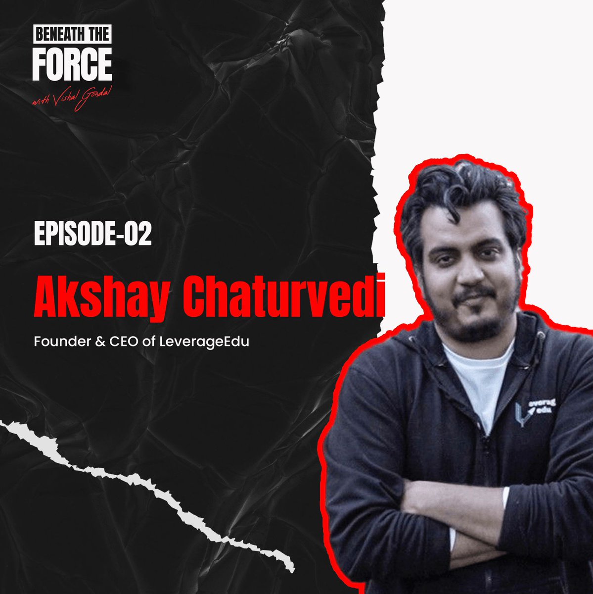 Hey friends In this 2nd episode I bring to you my conversation with a young entrepreneur @Akshay001  who strongly believes that access to higher education must be democratised, so that a common person never loses out #BeneathTheForce @leverageedu

open.spotify.com/episode/1IABuo…