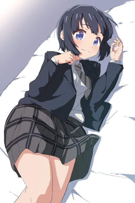 スローループより、海凪ひよりちゃん描きました。
(明日はこの制服を脱いだイラスト上げます👙)
#スローループ #slowloop 