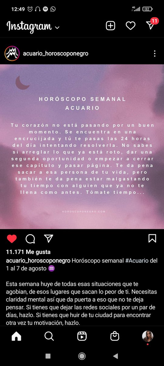 __mariams__'s tweet photo. No soy de creer en el horóscopo, pero esta vez el universo ha hablado con la boca abierta. https://t.co/daFt4AX3gk