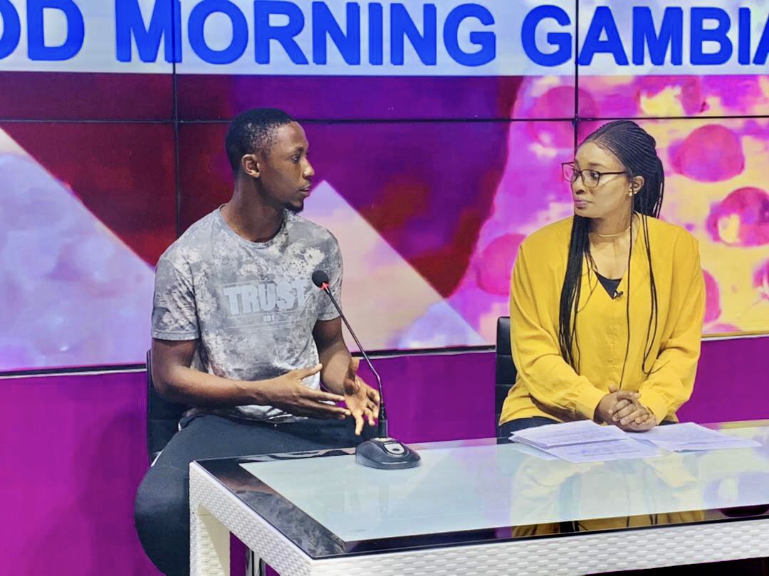 AllianceGambia's tweet photo. The Alliance Secretary-General was featured live on @grtstvofficial βGood Morning Gambiaβ show, discussing the nation's recent flash flood that has disrupted the normal functioning of society, and displaced many families in many communities.
#BuildBackBetterNow π¬π² https://t.co/ZLvoYDUvAf