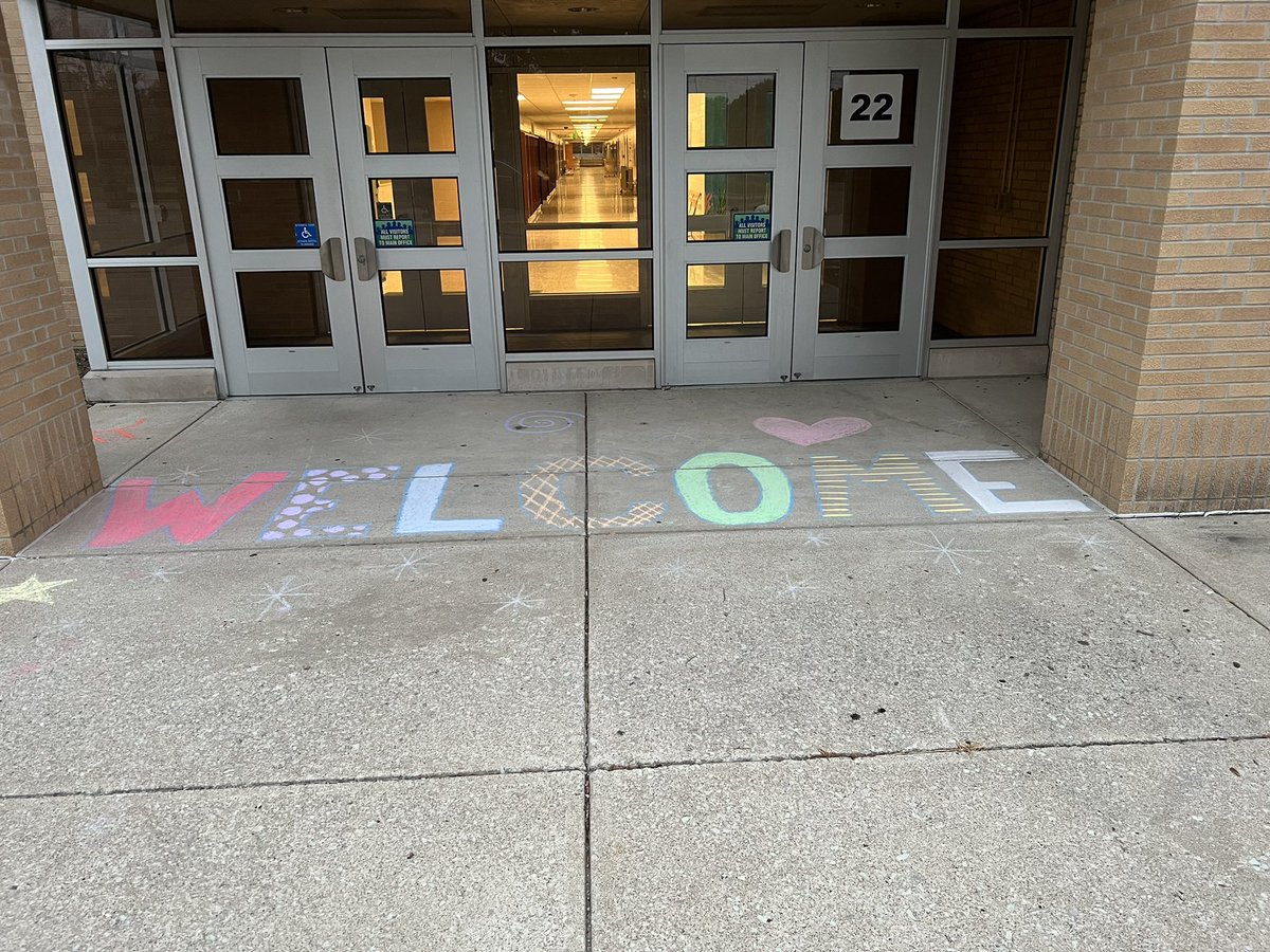 kmfoster68's tweet photo. Teachers were welcomed back with a little fun this morning! @J_Renaissance https://t.co/Th2VJE0VgB