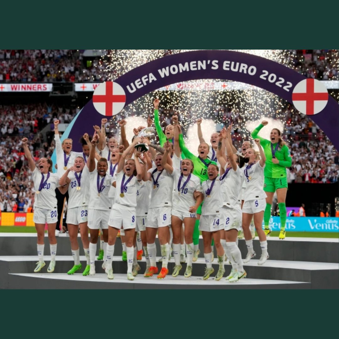 Congratulations to England for their 2-1 win over Germany in the Women’s European Championship final to claim their first-ever major title in front of a record crowd at Wembley stadium, on home soil!
#womenseuros #england #football