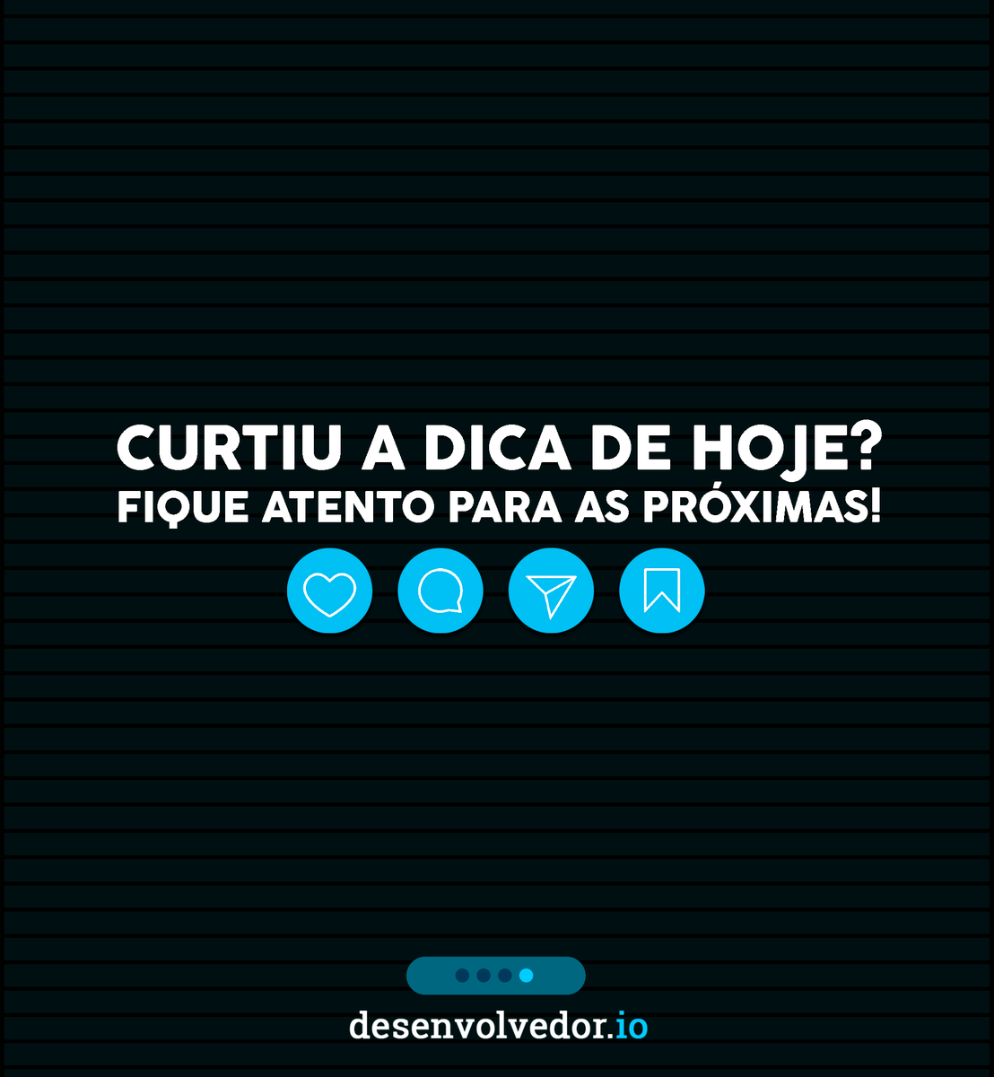 desenvolvedorio's tweet photo. Já utilizou local functions no C#? Não?! Confira esta dica! 📝🦾

#desenvolvedorio #palindromo #dotnet #csharp #dicas #localfunctions https://t.co/JrvUj5c5Ur
