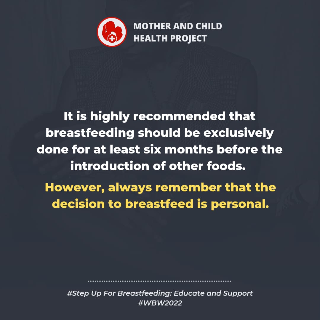MCHProject's tweet photo. https://t.co/aPuS9bo7hG
.
.
  #WorldBreastfeedingweek
#MCHP
#WBFW
#MotherandChildHealthProject https://t.co/gSS4bzdXEt