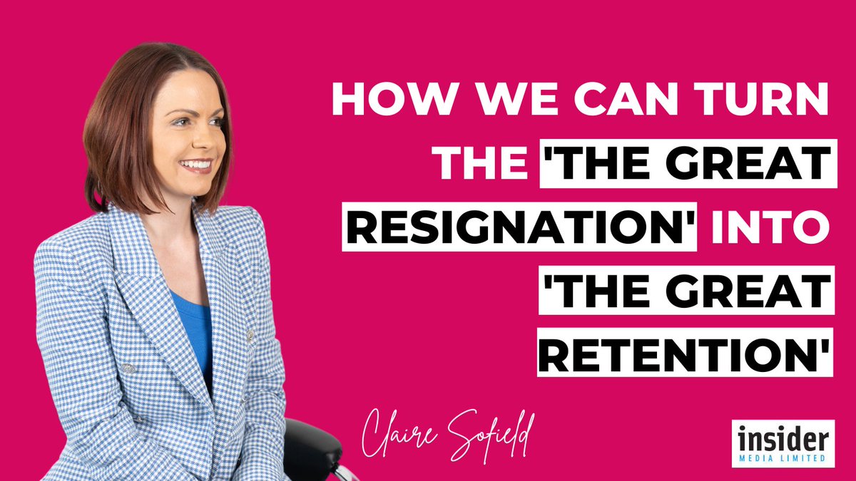 Forget The Great Resignation this is your opportunity to kickstart The Great Retention.

<a href="/SofieldClaire/">Claire Sofield</a> <a href="/insidernwest/">Insider</a> 

insidermedia.com/experts/north-…

#greatresignation #recruitment #business #northwestbusiness
