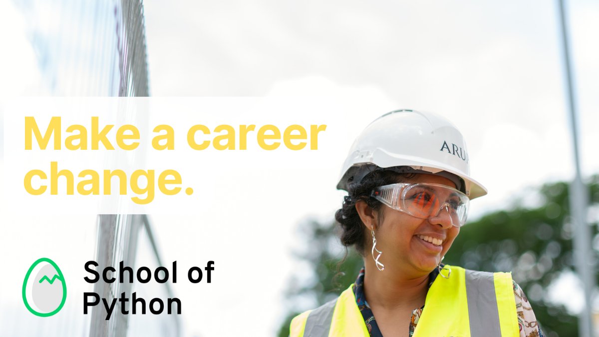 school_python's tweet photo. Looking for your next opportunity? #Python is a career changer 🚀🐍

Built with @NMIS_group, Python for Engineers teaches practical #coding skills you can put to work right away.

#Scotland residents can enroll for FREE. Apply now, space is limited!

https://t.co/ncKBj4Ws6Z https://t.co/skIZX93pkg