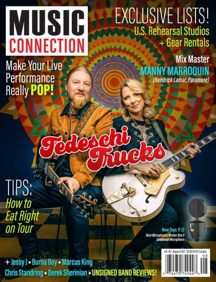#Music #Connection - August 2022 #English / 64 Pages / True PDF / 9 MB #Art #MusicConnectionmagazine