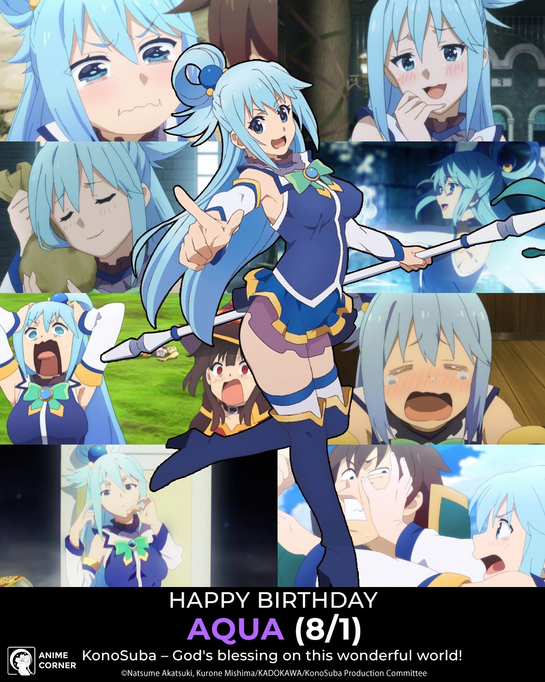 It's a very lucky day for Kazuma!🍀 It's his Birthday! 🥳 . . . . . #anime  #manga #birthday #happybirthday #Kazuma #Konosuba