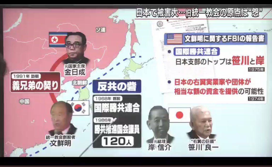 本・音楽・ゲーム韓国の謀略機関 国際勝共連合=統一協会 初版 希少