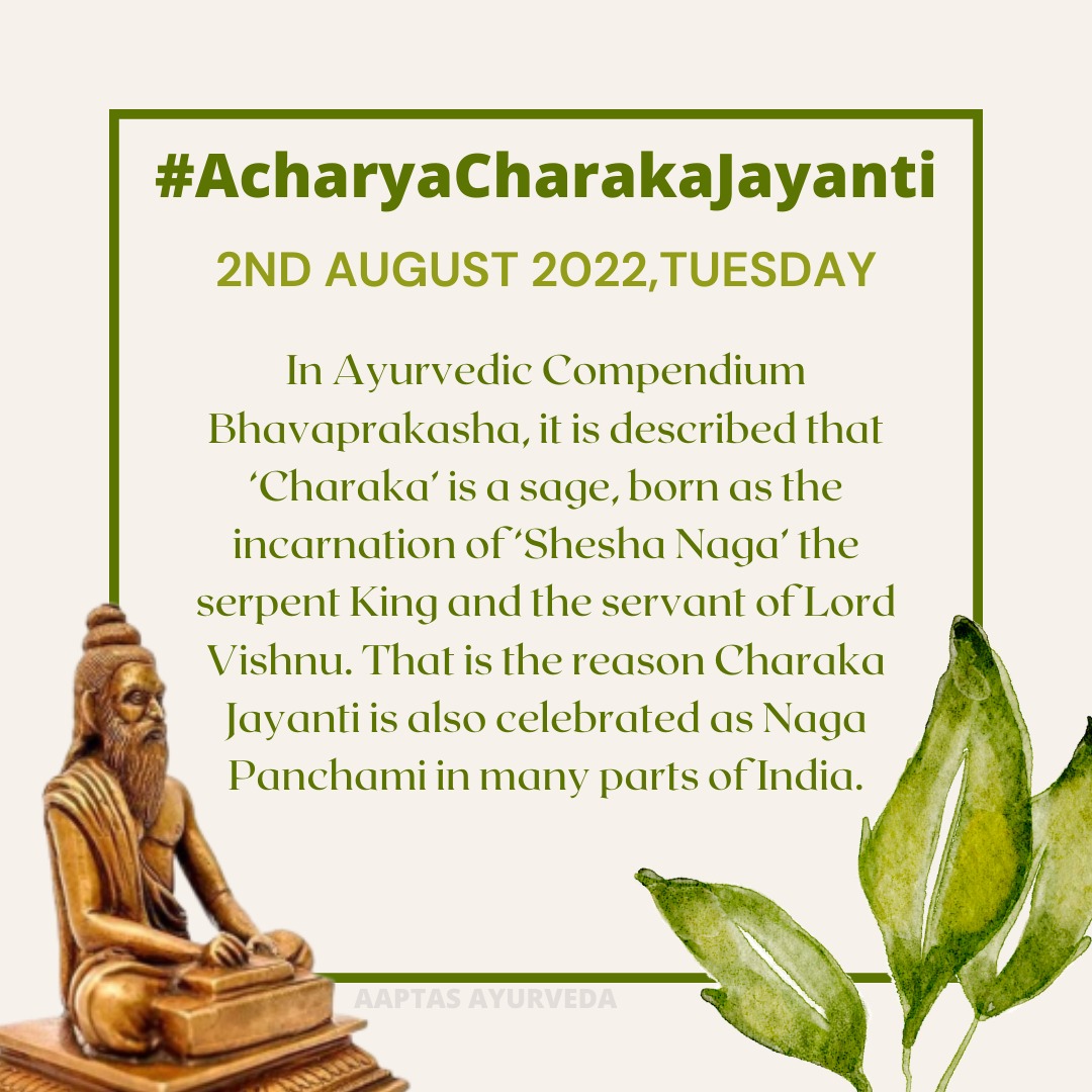 JcNandini's tweet photo. #AcharyaCharakaJayanti https://t.co/z9806Pg70k
