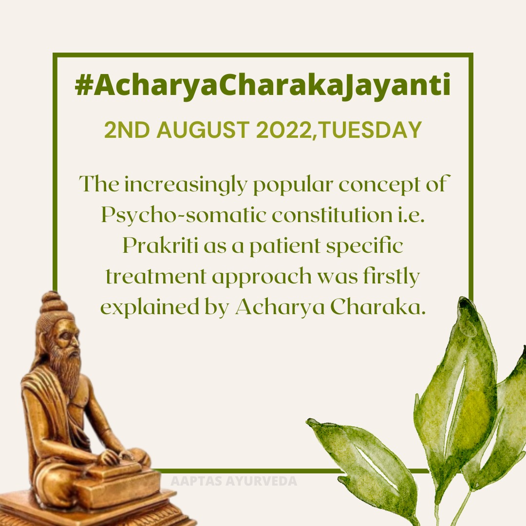JcNandini's tweet photo. #AcharyaCharakaJayanti https://t.co/B91BusPjxO