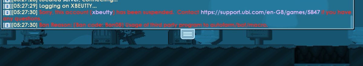 Makees8's tweet photo. @growtopiagame Well growtopia why did you ban me for no reason i dont know if it was by mistake or not but you guys banned me for usage of third party programming autofarm , etc 
i didnt do no auto farm or spam why ban me :( check the case please i didnt do anything wrong :( https://t.co/Vn3GdIbu0Y