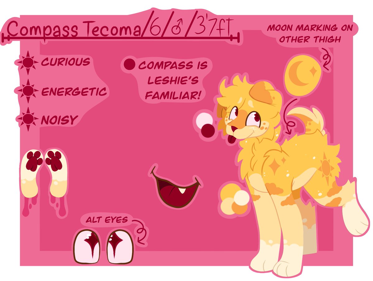 doeliight's tweet image. MORE REFS (part 2)

#OC #refsheet #MonsterOC #Anthro #Feral #characterdesign #originalcharacter