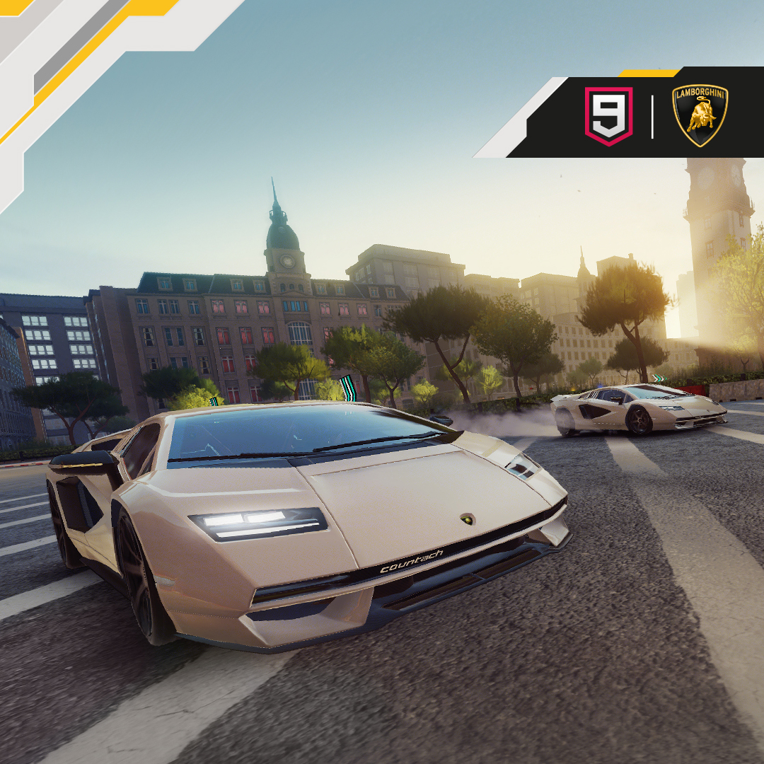 Lamborghini Countach LPI 800-4 on Asphalt 9