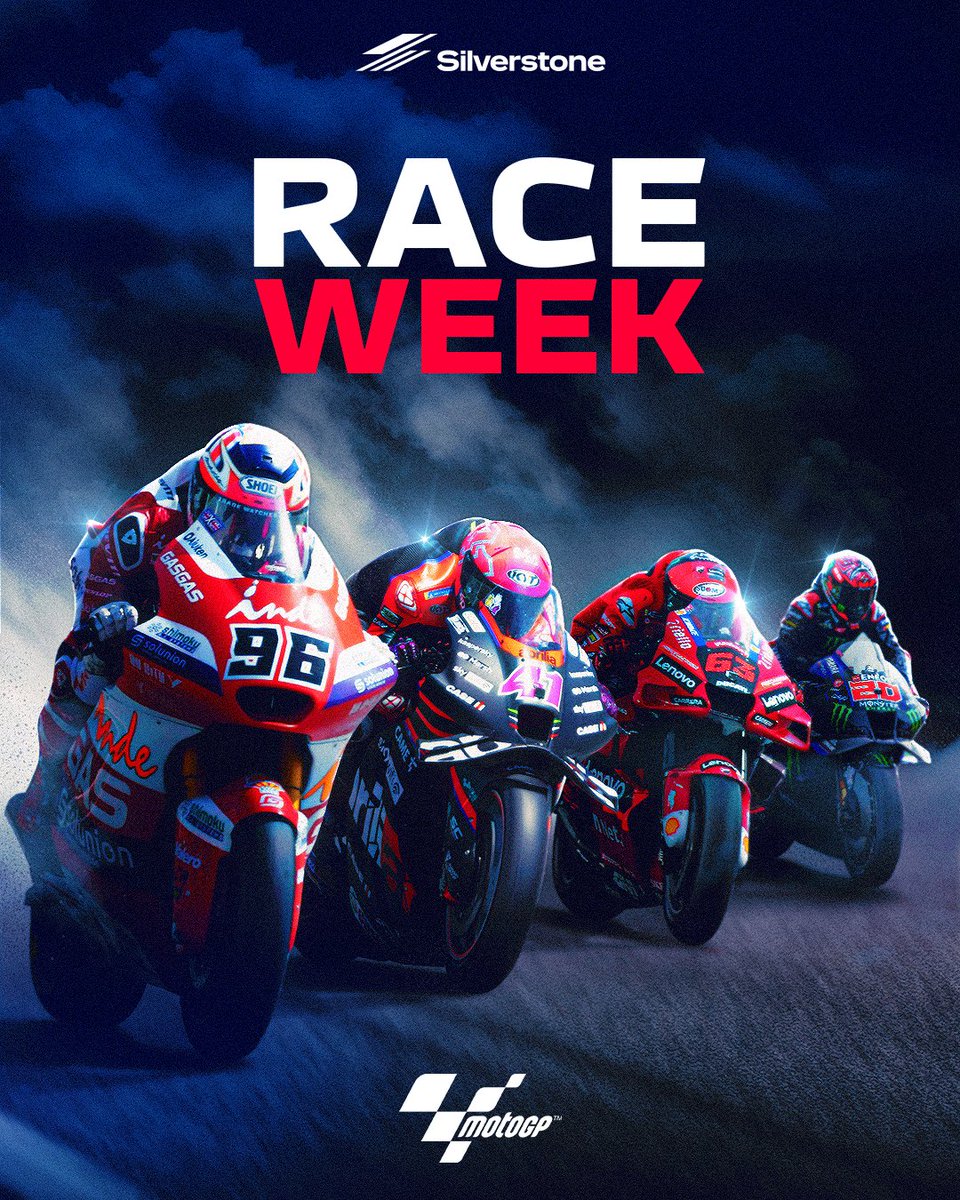 It's RACE WEEK at Silverstone! Ready for some Moto GP action? 🔥 🏍
#BritishGP #MotoGP #SilverstoneGP