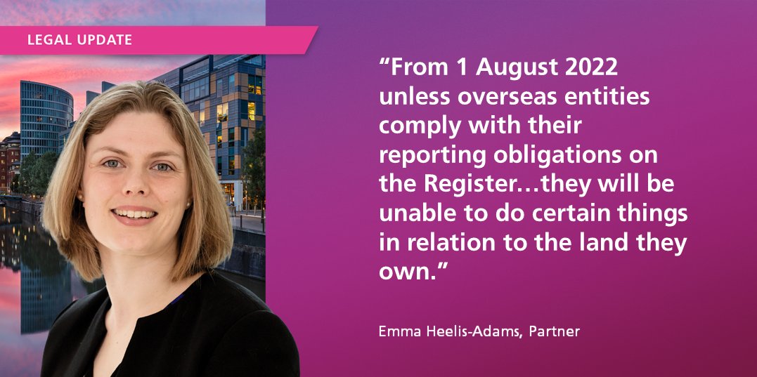 BurgesSalmon's tweet photo. As of today, the UK's Overseas Entities Register has gone live.
 
This article confirms the scope of the new Register and what overseas entities need to do now the register is live.

Read more here: https://t.co/cQjgumGeGV

#tax #privateclientservices #hnw #uhnw #privatewealth https://t.co/D4XbTRhtMB