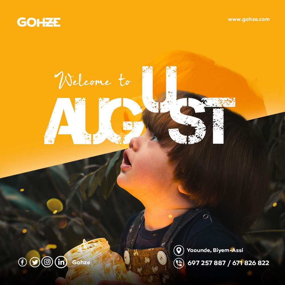 GohzeGroup's tweet photo. HAPPY NEW MONTH:

 Nouveau mois, nouveau départ, nouvelle motivation, nouvel espoir, nouvelle foi, nouveaux résultats. ✨✨
Ne renonce pas, continue d'avancer.
Excellent mois d'Août ! 

#newmonthchallenge
#gohze
#letsmovetothenextstep https://t.co/2SjSRfJOPi
