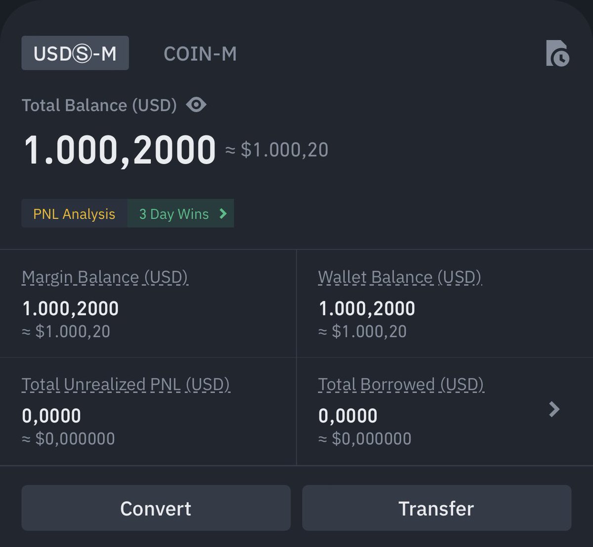 1000$ #binance’ye çektim dostum
Challenge yapacağım en azından bir şeyler yapabilirsem bazı arkadaşlarımıza da motivasyon olur💪🏼

Her işlemde riskim ortalama %5 olacak🙏

Bazı işlemlerimizi telegram ve twitter da paylaşacağım herkese bol şans dilerim💪🏼
#kripto #borsa #floki #LUNC