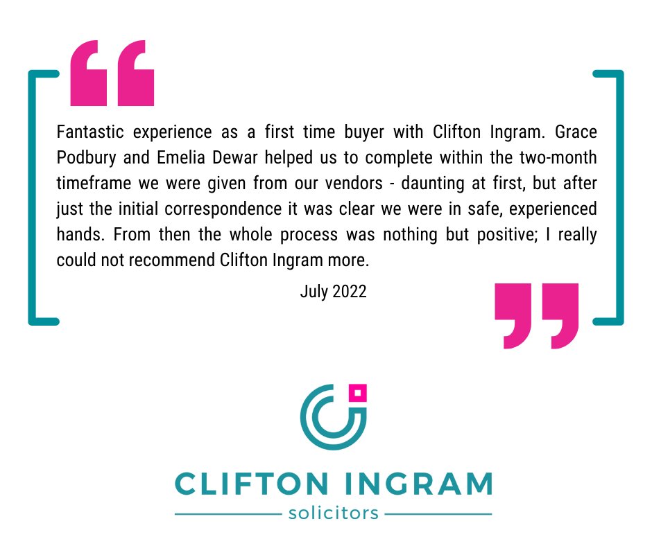 Another fantastic review for our amazing Residential Conveyancing team...