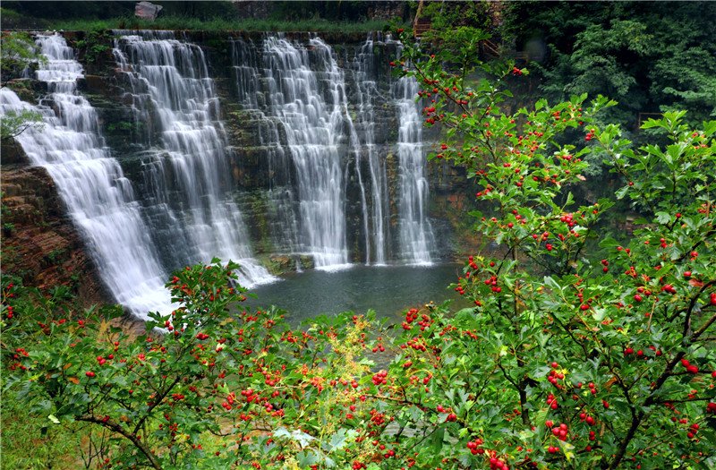 DiscoverAnyang's tweet photo. Amazing waterfalls in Taihang Grand Canyon Scenic Area in Linzhou, Anyang.#waterfallchallenge #PhotoOfTheDay #travel https://t.co/7Y1Mqzc0W4