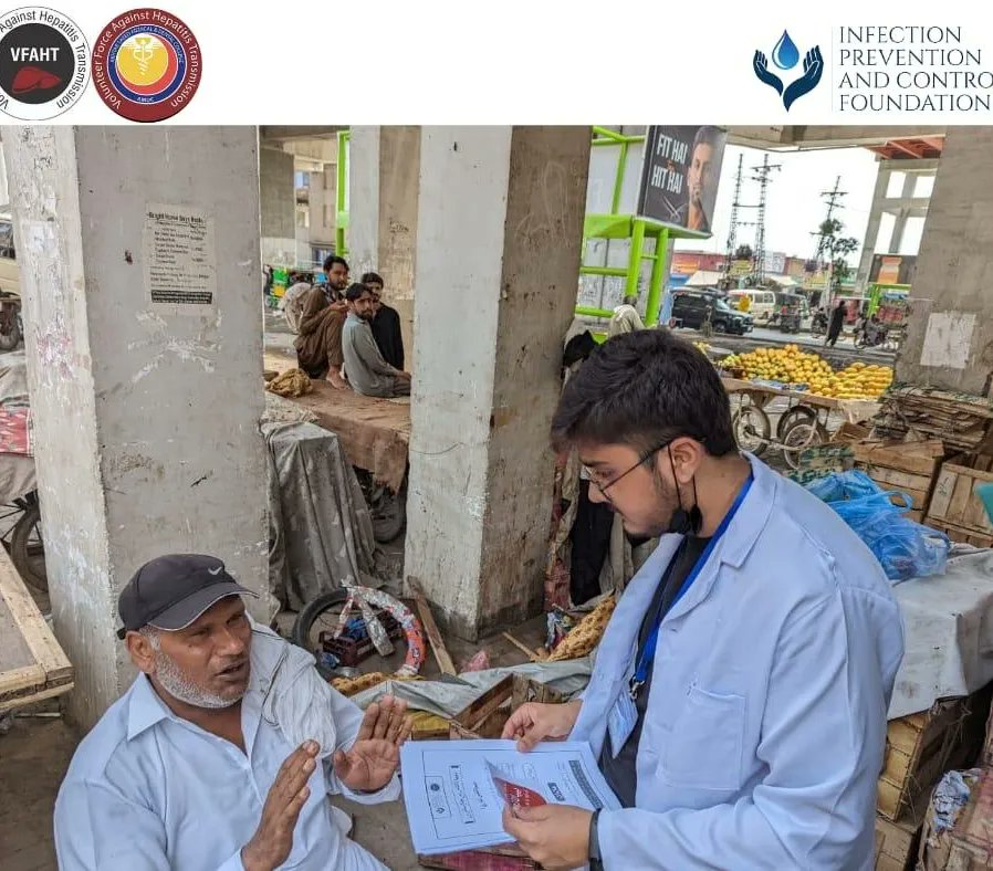 VFAHT_AMDC's tweet photo. Team Hepatitis B&amp;C took to the streets of Multan Road to spread awareness about the disease amongst roadside barbars and salon owners and how they ought to play a significant role in eradication of the disease by opting proper measures. Here's a look.
#HepatitisB #HepatitisC https://t.co/RxiMtZeppw