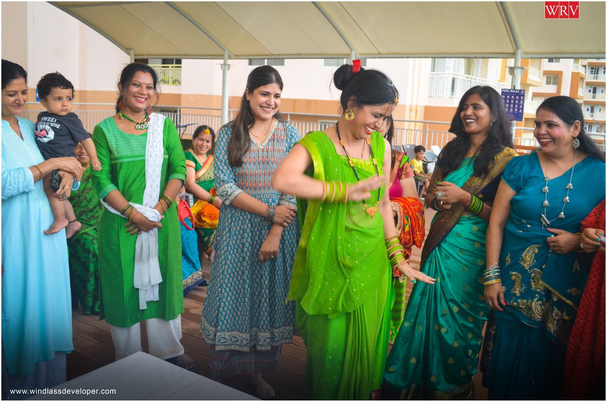 WindlassD's tweet photo. On this auspicious day of Teej, the women of #WindlassRiverValley shared happiness together. Everyone participated in the dancing &amp; antakshari competition &amp; had fun on the swing.

#wrv #windlassdeveloper #teej #teejfestival #homeindehradun #apartmentsindehradun https://t.co/YrswGUBBgg